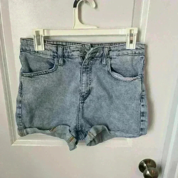 Wild Fable Highest Rise Light Wash Denim Shorts - Picture 1 of 3